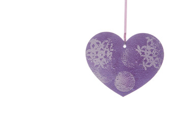 Valentines Day background with hearts