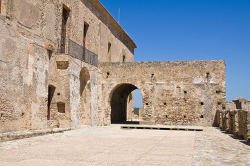 Swabian Castle of Rocca Imperiale. Calabria. Italy.