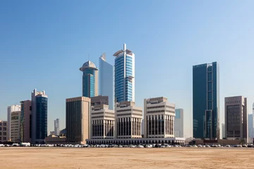 Fototapeten High-rise buildings in Kuwait City, Middle East © philipus