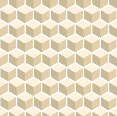 A seamless cube style pattern illustration