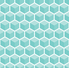 A seamless cube style pattern illustration