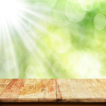 empty table