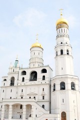 Fototapeta na wymiar Ivan the Great Bell tower. Moscow Kremlin. UNESCO Heritage
