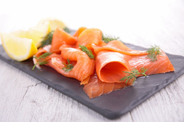 fresh salmon