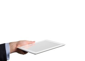 touch pad in hand