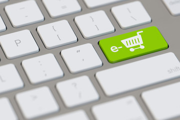 E-Commerce mit Computer
