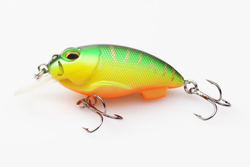 fishing bait isolated on white background