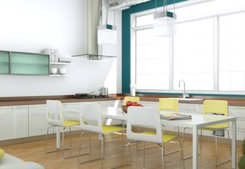 modernes Loft Interieur Design