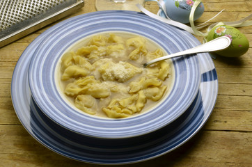 Tortellini in brodo Cucina italiana مطبخ إيطالي  Expo 2015 Milan