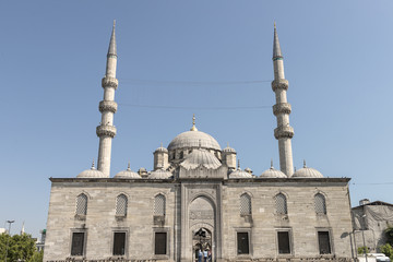 Fototapeta na wymiar Ancient mosque in Istanbul