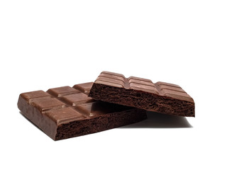 Aerated black chocolate