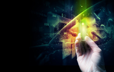 Microbiology concept