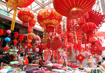 Chinese Mid Autumn Festival or Chinese New Year Festival
