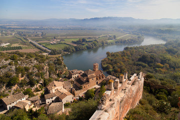 Landscape around Miravet in Catalonia