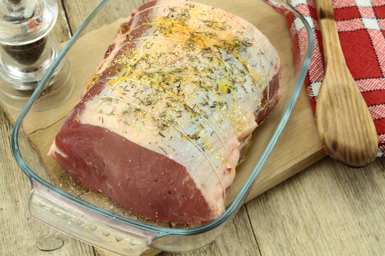 r&ocirc;ti de porc