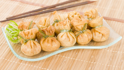 Wonton - Oriental deep fried wontons filled with vegetables.