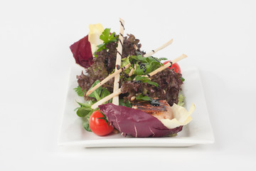 Mixed Salad with roasted turkey