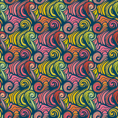 Seamless wave pattern