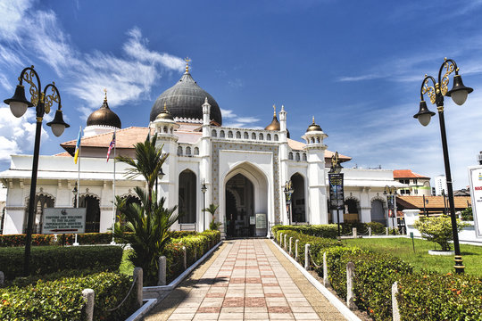 Kapitan Keling Mosque in Penang Malaysia