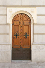 Church door