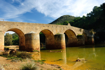 Fototapeta na wymiar Puente de Sotiel Coronada