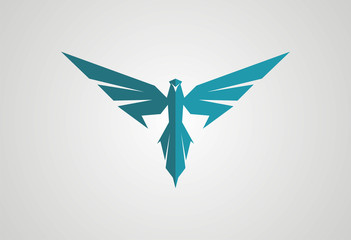 Eagle logo vector - 76171784