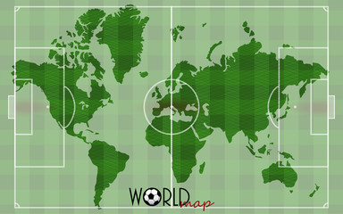 World Map Soccer