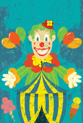 Fototapeta premium Circus Clown