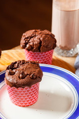 chocolate muffins