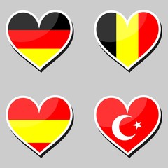 flags-and-hearts