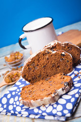 cake with milk