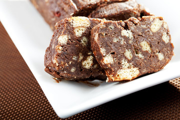 Chocolate salami