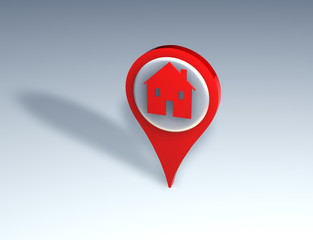 Punto indicatore casa