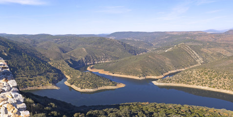 Landscape in the Extremadura