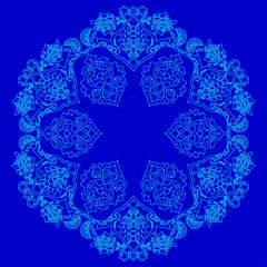 lines artistic ottoman pattern series fifty four version