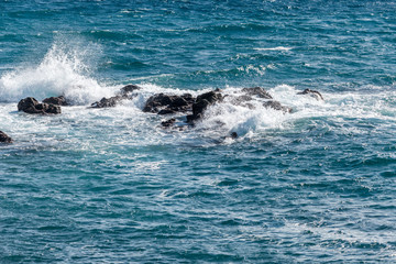 Fototapeta premium Coastline edge