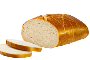 Plain Bread. Selective focus.
