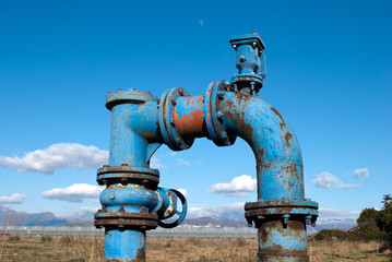 Pump water for irrigation agriculture