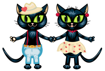 Cats couple