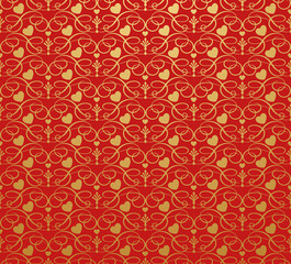 Valentine hearts background