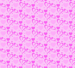 Valentine hearts background