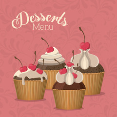 Bakery design, vector illustration.