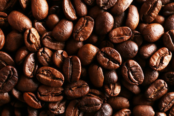 Coffee beans, close-up
