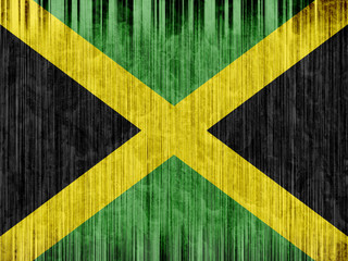 jamaica flag paper texture