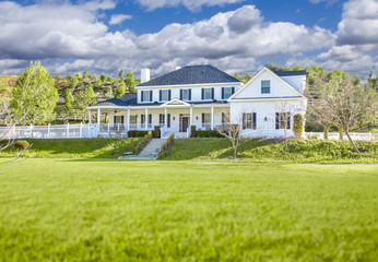 Obraz premium Beautiful Custom Built Home Facade