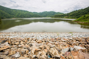 Fototapeta premium dam in thailand