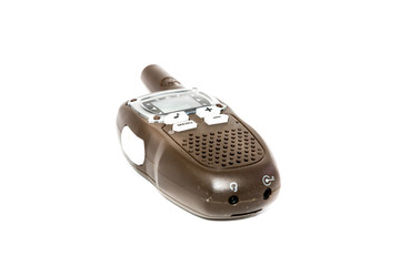 portable radio  on a white background