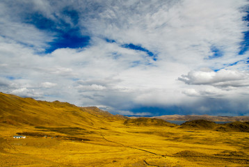 Sacred Valley of the Incas. Cusco to Puno, Peru.