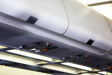 Light equipment in airplane passenger room