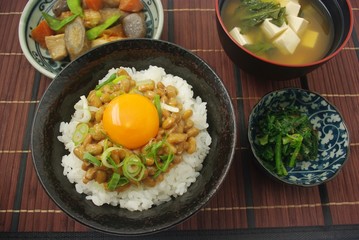 納豆ご飯